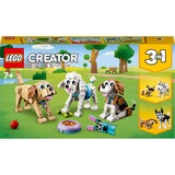 LEGO Creator 3-in-1 Bedårende hunde, Bygge legetøj Byggesæt, 7 År, Plast, 475 stk, 596 g