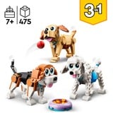 LEGO Creator Bedårende hunde, Bygge legetøj Byggesæt, 7 År, Plast, 475 stk, 596 g