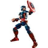 LEGO Marvel Super Heroes Byg selv-figur af Captain America, Bygge legetøj Byggesæt, 8 År, Plast, 310 stk, 345 g