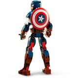 LEGO Marvel Super Heroes Byg selv-figur af Captain America, Bygge legetøj Byggesæt, 8 År, Plast, 310 stk, 345 g