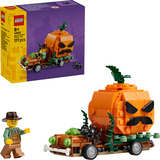 LEGO Pickup med Halloween græskar, Bygge legetøj 