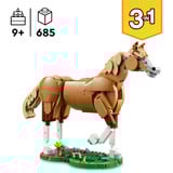 LEGO Smuk hest Byggeklodser, Bygge legetøj Byggesæt, 9 År, Plast, 685 stk, 971 g