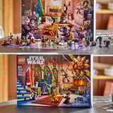 LEGO Star Wars Julekalender 2025, Bygge legetøj Byggesæt, 6 År, Plast, 263 stk, 387 g
