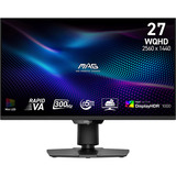 MSI MAG 274QPF X30MV, Gaming Skærm Sort