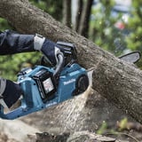 Makita Batteridrevet kædesav DUC353PG4, 36 Volt (2x18V), Motorsav Blå/Sort