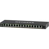 Netgear GS316EP Administreret Gigabit Ethernet (10/100/1000) Strøm over Ethernet (PoE) Sort, Switch Sort, Administreret, Gigabit Ethernet (10/100/1000), Fuld duplex, Strøm over Ethernet (PoE)