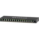 Netgear GS316EP Administreret Gigabit Ethernet (10/100/1000) Strøm over Ethernet (PoE) Sort, Switch Sort, Administreret, Gigabit Ethernet (10/100/1000), Fuld duplex, Strøm over Ethernet (PoE)