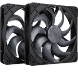 Noctua NF-A14x25 G2 PWM Sx2-PP chromax.black, Sag fan 