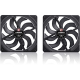 Noctua NF-A14x25 G2 PWM Sx2-PP chromax.black, Sag fan 