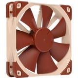 Noctua NF-F12 PWM Computerkølesystem Computerkabinet Ventilator, Sag fan lys brun, Ventilator, Detail