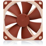 Noctua NF-F12 PWM Computerkølesystem Computerkabinet Ventilator, Sag fan lys brun, Ventilator, Detail