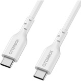 Otterbox USB 2.0 kabel, USB-C stik > USB-C stik Hvid