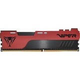 Patriot Viper Elite II DDR4 8GB 3200MHz hukommelsesmodul 1 x 8 GB Rød/Sort, 8 GB, 1 x 8 GB, DDR4, 3200 Mhz, 288-pin DIMM