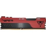 Patriot Viper Elite II DDR4 8GB 3200MHz hukommelsesmodul 1 x 8 GB Rød/Sort, 8 GB, 1 x 8 GB, DDR4, 3200 Mhz, 288-pin DIMM