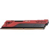 Patriot Viper Elite II DDR4 8GB 3200MHz hukommelsesmodul 1 x 8 GB Rød/Sort, 8 GB, 1 x 8 GB, DDR4, 3200 Mhz, 288-pin DIMM