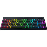 Razer BlackWidow V4 Low-Profile TKL HyperSpeed, Gaming-tastatur Sort, DE-layout, Razer Low-Profile Orange