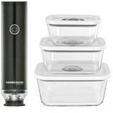 Rommelsbacher Hånd vakuumapparat startpakke VAC 253/S, vakumeringsmaskine antracit