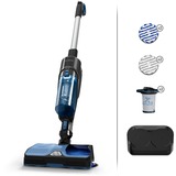 Rowenta X Combo 2in1 GZ3038 Stående vakuum Batteri Tør&våd Poseløs 0,55 L Sort, Blå, Moppestøvsuger Sort/Blå, Stående vakuum, Poseløs, Sort, Blå, 0,55 L, Rektangulær, Tør&våd