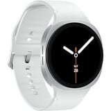 SAMSUNG Galaxy Watch 8 3,81 cm (1.5") AMOLED 44 mm Digital 480 x 480 pixel Berøringsskærm Sølv Wi-Fi GPS (satellit), SmartWatch Sølv, 3,81 cm (1.5"), AMOLED, Berøringsskærm, 32 GB, GPS (satellit), 34 g