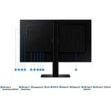 SAMSUNG S60UD computerskærm 61 cm (24") 2560 x 1440 pixel Quad HD LCD Sort, LED-skærm Sort, 61 cm (24"), 2560 x 1440 pixel, Quad HD, LCD, 5 ms, Sort