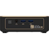 SAPPHIRE EDGE AI 370, Barebone Sort/Guld