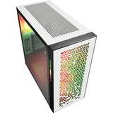 Sharkoon ELITE SHARK CA300H Tower Hvid, Store towerkabinet Hvid, Tower, PC, Hvid, ATX, EATX, micro ATX, Mini-ITX, Metal, Hærdet glas, Spil