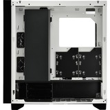 Sharkoon ELITE SHARK CA300H Tower Hvid, Store towerkabinet Hvid, Tower, PC, Hvid, ATX, EATX, micro ATX, Mini-ITX, Metal, Hærdet glas, Spil