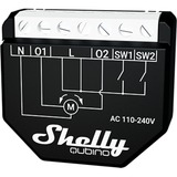 Shelly Qubino Wave Shutter, Relay Sort/Hvid