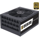 SilverStone DA1650 enhed til strømforsyning 1650 W 20-pin ATX 2U Sort, PC strømforsyning Sort, 1650 W, 90 - 264 V, 43 - 63 Hz, Aktiv, 130 W, 1650 W