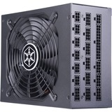 SilverStone DA1650 enhed til strømforsyning 1650 W 20-pin ATX 2U Sort, PC strømforsyning Sort, 1650 W, 90 - 264 V, 43 - 63 Hz, Aktiv, 130 W, 1650 W