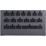 SilverStone DA1650 enhed til strømforsyning 1650 W 20-pin ATX 2U Sort, PC strømforsyning Sort, 1650 W, 90 - 264 V, 43 - 63 Hz, Aktiv, 130 W, 1650 W