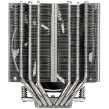 SilverStone SST-XED120S, CPU køler aluminium/Sort