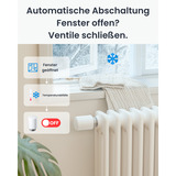 SwitchBot Smart termostat til radiator, Varme termostat Hvid
