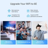 TP-Link Deco XE75(2-pack), Mesh router Hvid