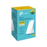 TP-Link RE200 netværk forlænger Netværksgentager Hvid 10, 100 Mbit/s, Repeater Hvid, Netværksgentager, 433 Mbit/s, 10,100 Mbit/s, Windows 2000, Windows 2000 Professional, Windows 7 Home Basic, Windows 7 Home Basic x64, Windows 7..., Intern, 20 dBm