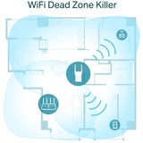 TP-Link RE605X netværk forlænger Netværksgentager Hvid 10, 100, 1000 Mbit/s, Repeater Hvid, Netværksgentager, 1201 Mbit/s, 10,100,1000 Mbit/s, Windows 10, Windows 2000, Windows 7, Windows 8, Windows 8.1, Windows 98SE, Windows NT, Windows..., Ekstern, 10/100/1000Base-T(X)