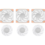 Thermaltake CL-F252-PL12SW-A, Sag fan Hvid