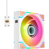 Thermaltake CL-F252-PL12SW-A, Sag fan Hvid