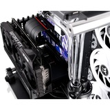 Thermaltake PCI-E 4.0 Dobbelt 90° Forlængerledning, Kabel Sort