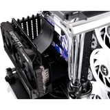 Thermaltake PCI-E 4.0 Dobbelt 90° Forlængerledning, Kabel Sort