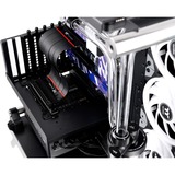 Thermaltake PCI-E 4.0 Dobbelt 90° Forlængerledning, Kabel Sort