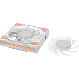 Thermaltake SWAFAN 120 EX INFINITY ARGB Sync PC Cooling Fan Wood Edition, Sag fan Hvid