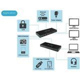 Toshiba Dynabook USB-C Dock renoveret, Docking station Sort