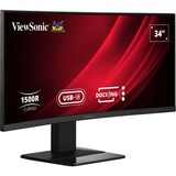 ViewSonic LED-skærm Sort (mat)