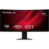 ViewSonic LED-skærm Sort (mat)