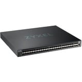 Zyxel XGS4600-52F Administreret L3 Sort, Switch Administreret, L3, Stativ-montering