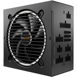 be quiet! Pure Power 12M 850W, PC strømforsyning Sort