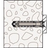 fischer Dyvler SX Plus 8x40 i spand, Dyvel Lys grå