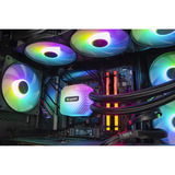 ALTERNATE AGP-WINDOW-AMD-14, Gaming PC Sort/gennemsigtig