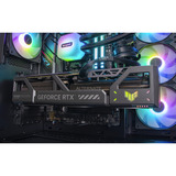 ALTERNATE Gaming-PC Window Edition • RTX 5080 • AMD Ryzen™ 7 7800X3D • 32 GB RAM, Gaming PC Sort/gennemsigtig